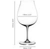 Бокалы Riedel Vinum New World Pinot Noir, 2 штуки (6416/16)