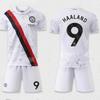 Man City 25/26 Home Shirt #9 Haaland | Hemelsblauwe Band Kit | Kevin De Bruyne Optie