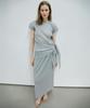 Nutopeu Pleated Wrap Set_Blue Gray