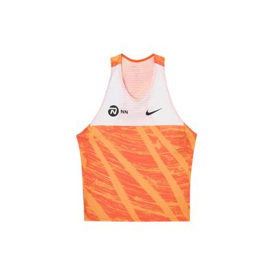 Aeroswift Dri-Fit Adv Nn Logo Sneldrogend Ademend Hardlopen Comfortabel Vest Mannen Tops Team-Oranje Wit Zwart HF6617-891