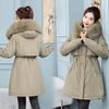 Add Fertilizer To Increase The Size of The Jacket, Loose, Oversized Fur Collar, Thick Cotton Jacket