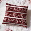 Artistic Border Cushion Cover Premium Comfort Reversible Pillow Cove Two In One Design for Any Room  Car Interior