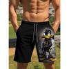 Men's Quick-drying and Breathable Beach Shorts , Are Perfect for Pool, Gym and Outdoor Activities.