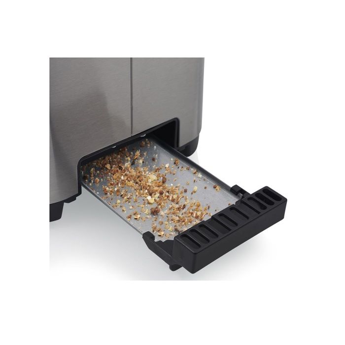 Princess 142400 Grille-pain avec grille spéciale viennoisieries acier inoxydable