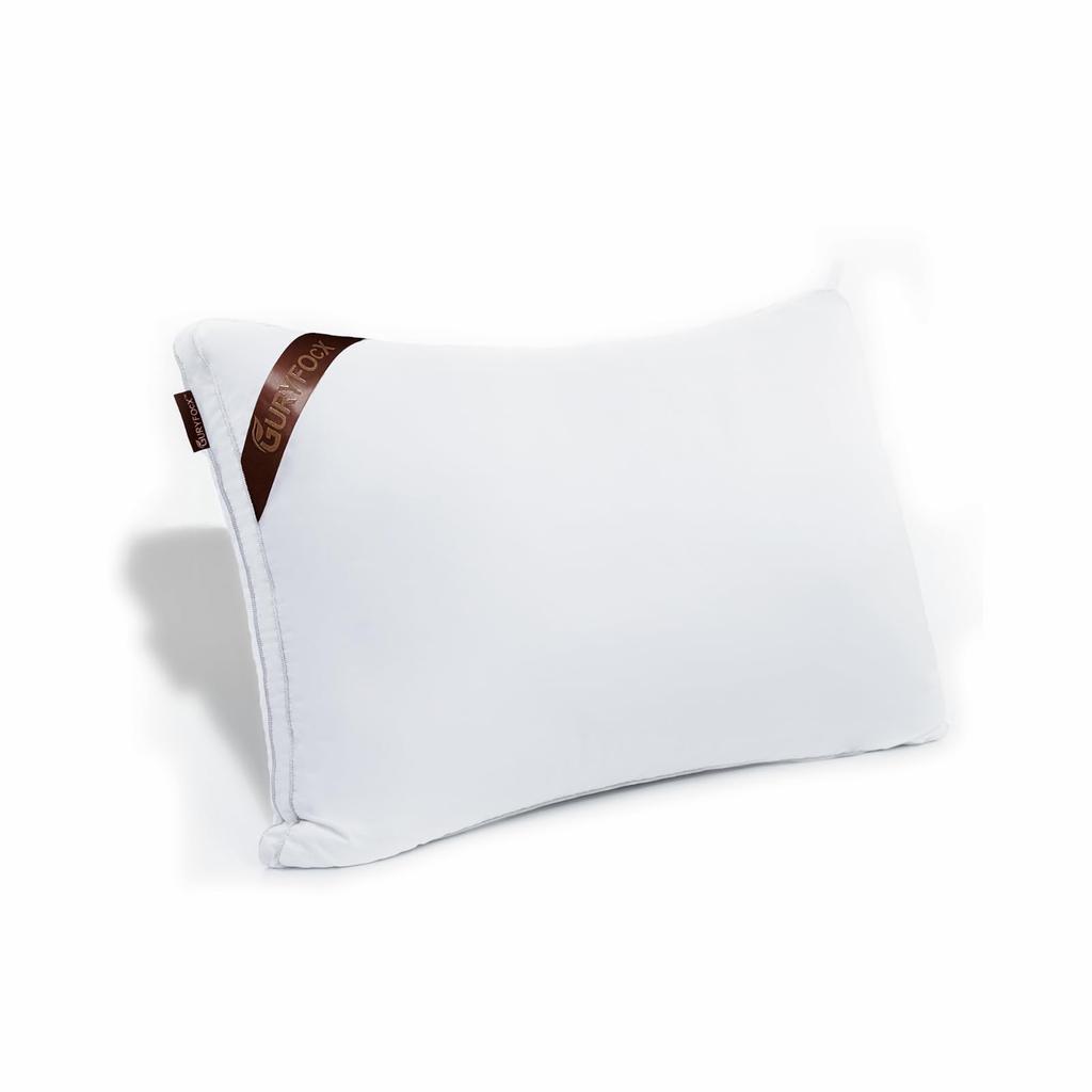 "Mini" Pillow, 35x50cm, Hotel Pillow, 35x50cm, Odor- and Dust Mite-Resistant, High-Density Cotton Fabric with 0.65kg Fill, Adjustable Height (High To