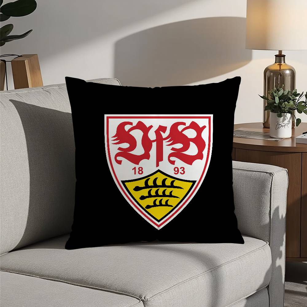 

V-VfB-BES Мода S-ШтутгартS Наволочка 3D-принт Полиэфирное волокно 40*40см Домашний диван Декорация Подарок на фестиваль 16x16in 40x40cm