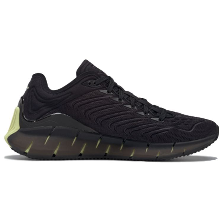 Reebok Zig Kinetica Black Citrus Glow Unisex Sneakers FV3858