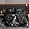 Tree of Life Duvet Cover Set Soft and Comfortable with Zipper Closure Perfect for Bedroom Guest Room and Dorm Decor