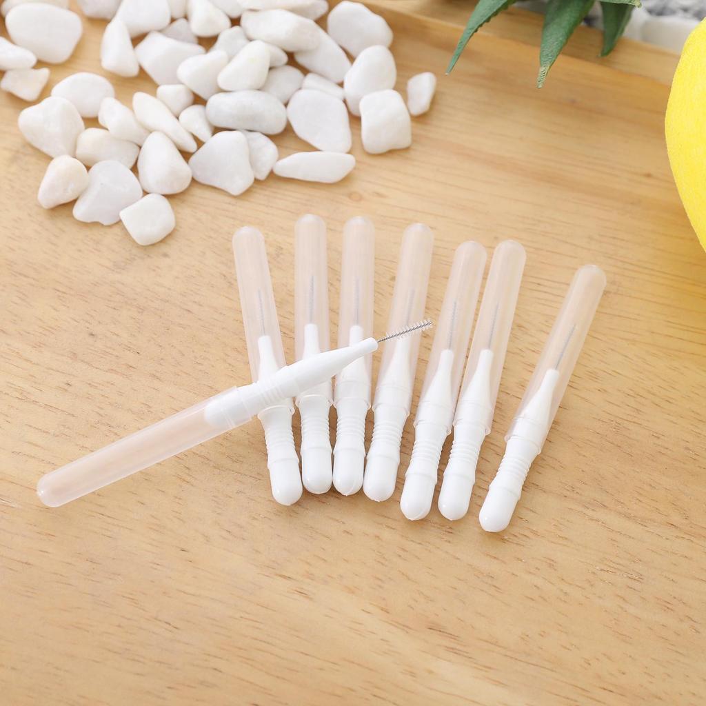 Multicolor Disposable Interdental Brush Toothpicks for Oral Care