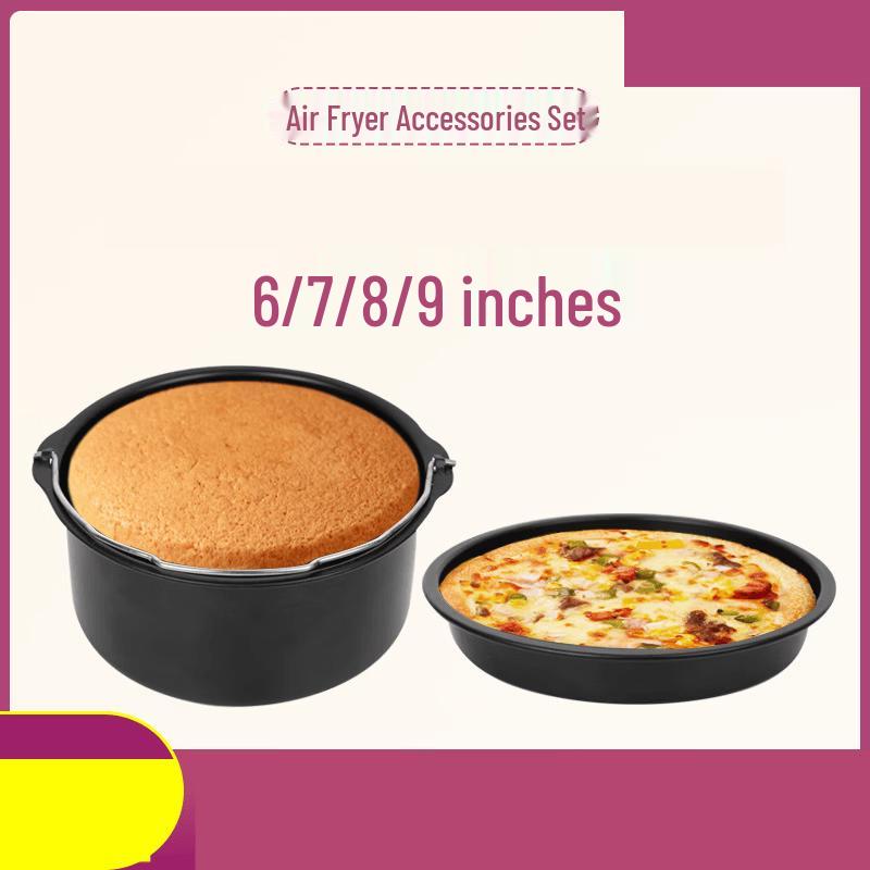 MDNG Air Fryer 8-Inch Pizza Pan Set (4-Pack)