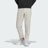 Adidas Premium Casual Slim Fit Pants Solid Color Zipper Straight Leg Knit Sports Pants Men Pants Light-Gray JE8633