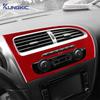 Gjbn8 Real Soft Carbon Fiber Sticker For Seat Leon 2005 2006 2007 2008 2009 2010 2011 2012 LHD RHD Car Instrument AC Panel Accessories