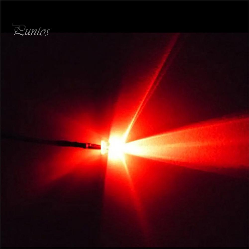 10 st 20 cm 3 mm/5 mm LED-lampa Kabel Glödlampa Förkopplad DC Emitting Diode Light