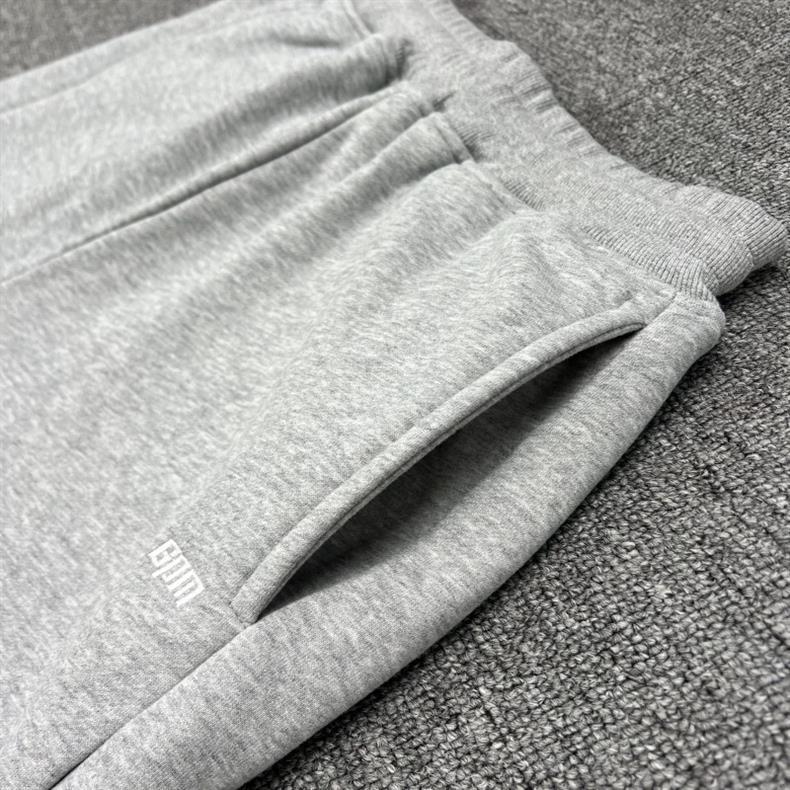 Unisex Embroidered Hooded Sweatshirt & Velvet Sweatpants Hip Hop Set