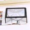 Large A4 Page Hands Free 3x Magnifying Glass With Light LED Magnifier Reading