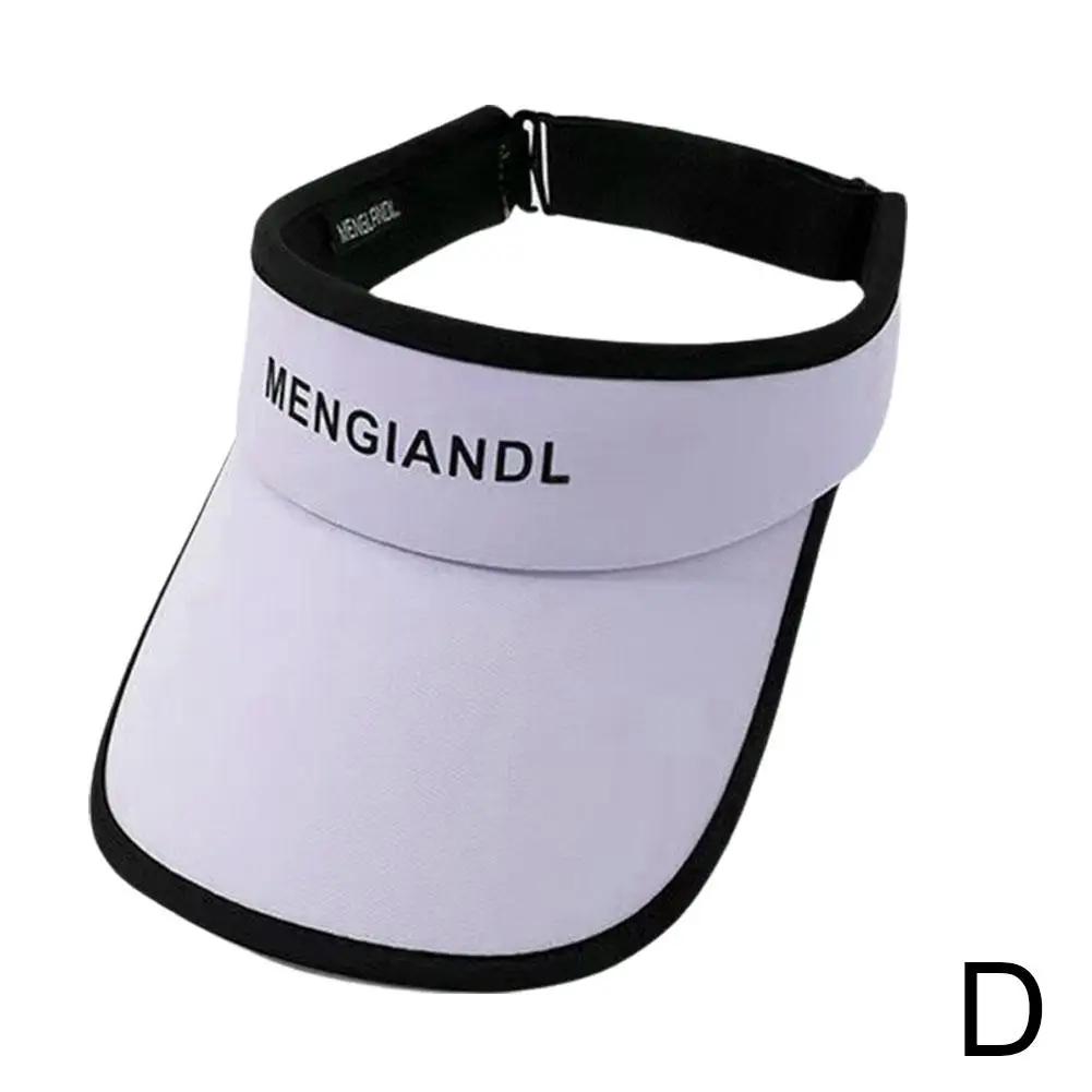 

Summer Ice Silk Long Brim Empty Top Hat Women Men Beach Hat Screen Cap Uv Cap Running Sports Golf Riding X7n7 фіолетовий