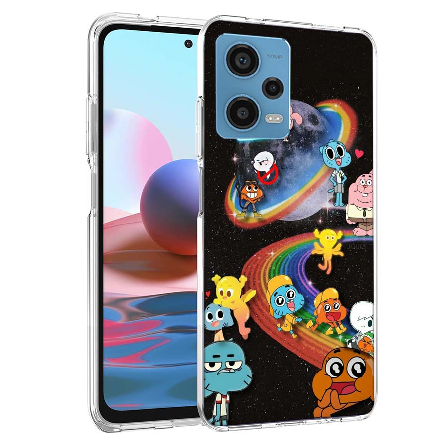 

Мультяшный чехол для телефона Удивительный мир Гамбола Для Redmi Note 13 12 14 15 Pro Plus 13R 11 11T 11E 11S 10 Pro 10S 9 9S Чехол Cel Redmi Note 12 4G