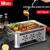 HPMILY Stainless Steel Roast Fish & Seafood Platter