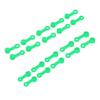 Risk 20pcs Zark Fitting Cap Fitting Brake Bleeder Screw Dustproof Cover for Car