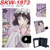 Sailor Moon Anime Print Vertikale Druckknopf-Geldbörse Luna Bunte Kartenhaltertasche Mini-Münzbörse 1 Stück