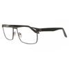 Full Rim Pilot Matte Gunmetal Smartbuy Collection Macker 880b Fashion Men Eyeglasses