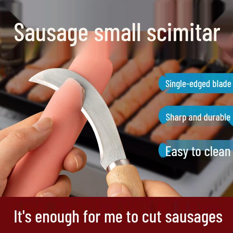 Qiwei Stainless Steel Sausage Scoring Knife