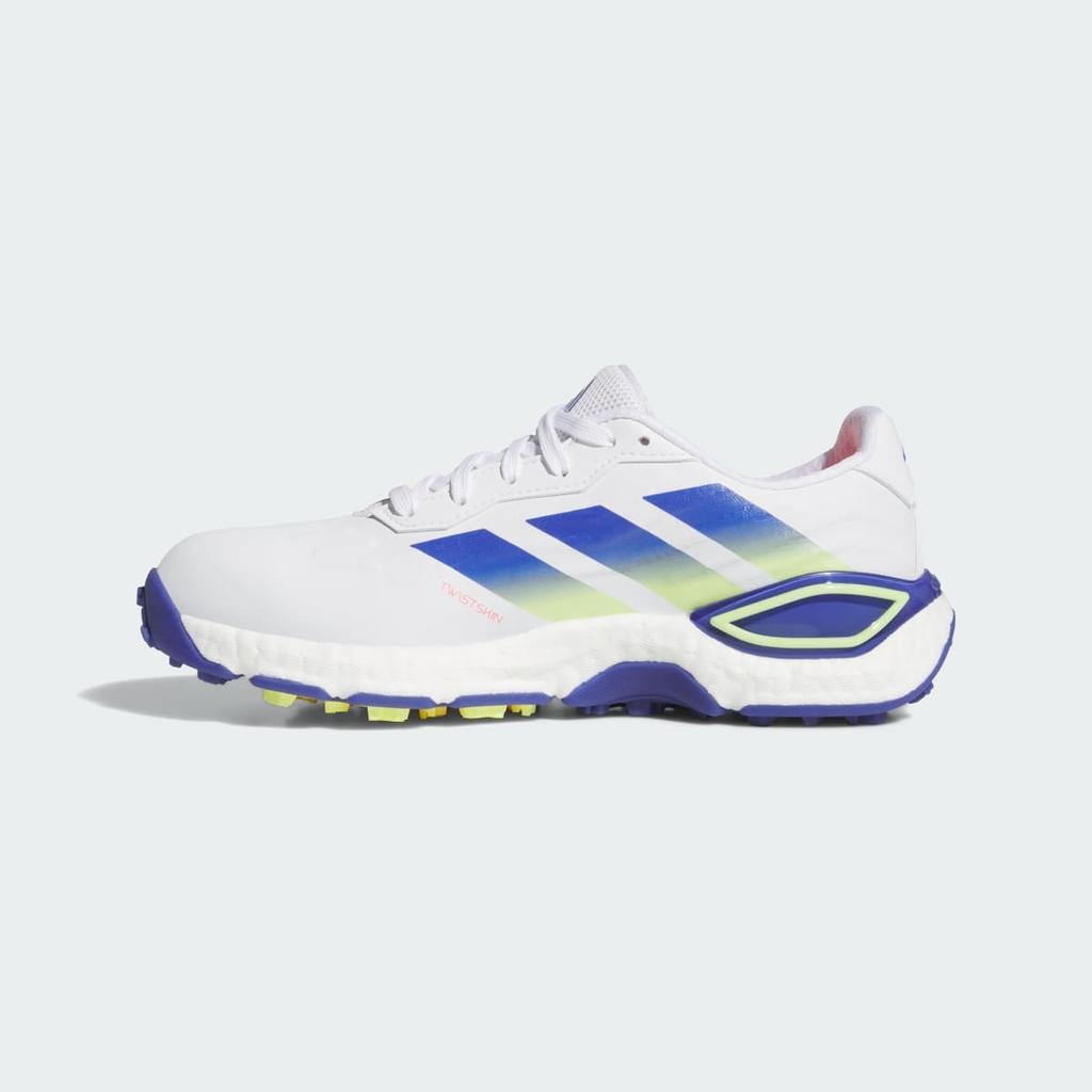 adidas WOMEN'S CODECHAOS 27 SPIKELESS GOLF KI5750 Women's Performance Sports Shoes Cloud White / Dual Indigo / Frozen Lemon