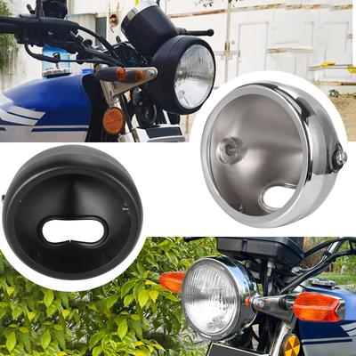 Universal 5.75inch Motorcycle Light Cover Rustproof Aluminum Designs Motorcycles Headlight Shell Suitable for Bike