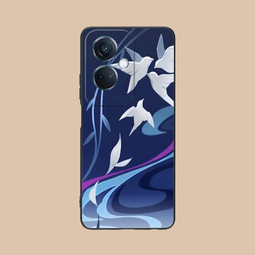 Custodia HSR Yanqing in TPU Opaco per Cellulare per OPPO Find X9 X8 X7 X6 X5 X3 X2 Plus s Pro Ultra Lite Copertura con Stampa Colorata