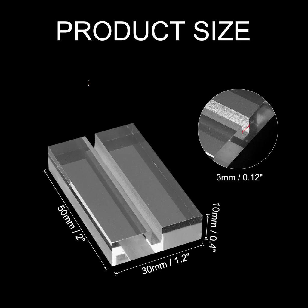 5/10/20pcs Place Card Holder Acrylic Table Sign Holder Table Number Holders Name Card Stands for Photo Menu Display Clear