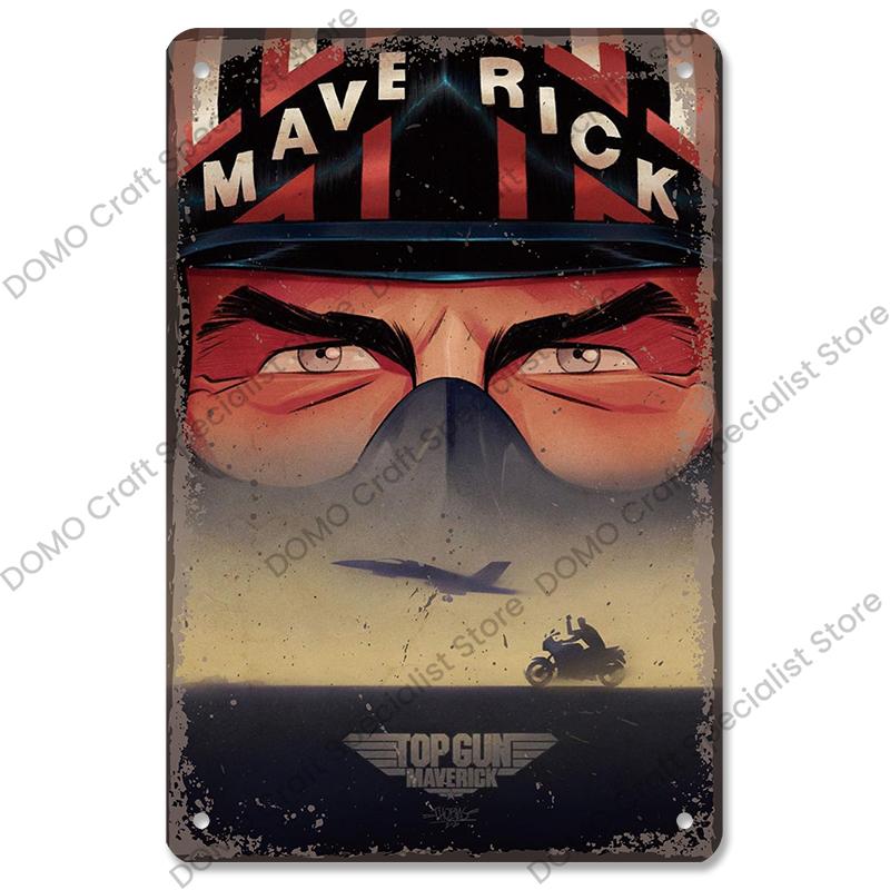 Vintage Airplane Plaques Metal Plate Top Gun Air Force Jet Aces Fighter Retro Metal Tin Signs Club Man Cave Home Wall Decor