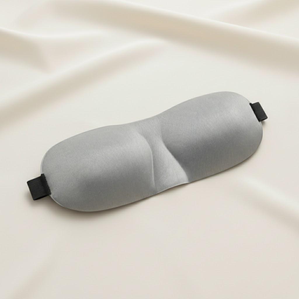 3D Atmungsaktive Schlaf-Augenmaske Weich Gepolstert Reise-Ruhehilfe für Meditation Yoga Nachtschichtarbeiter Schutz