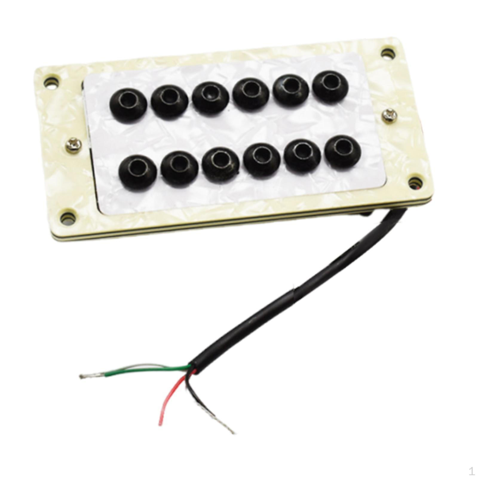 

Звукосниматель Хамбакер для Электрогитары Двойная Катушка Профессиональный Заменяющий Практичный Высокий Bridge