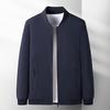Two Patterned Baseball Work Collar Jacket Fashion Inner Double Pocket Thermal Jacket