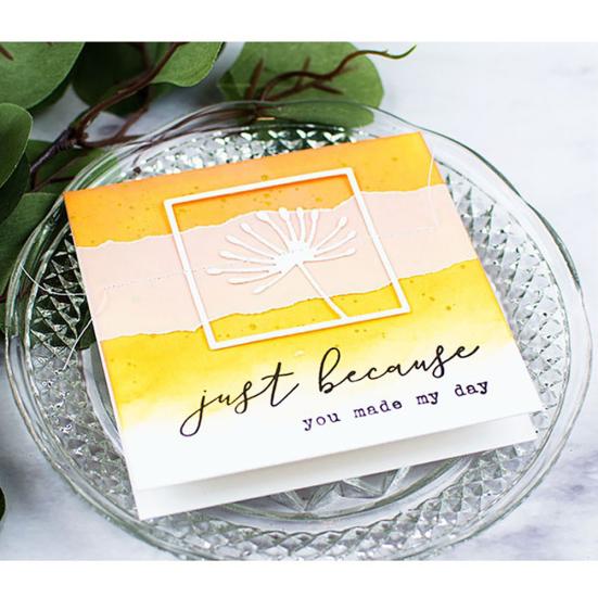 Čtverce Květinové Kovové Řezací Šablony pro DIY Scrapbooking Fotoalbum Papírová Karta