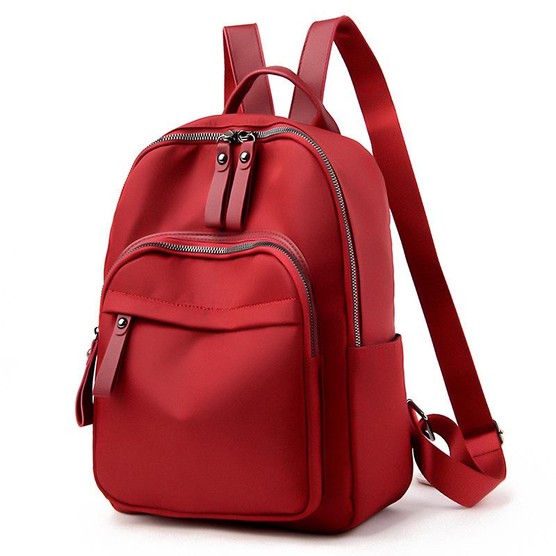 Large capacity waterproof Oxford cloth backpack women's new Korean version fashion lightweight travel backpack student commuting multi-purpose