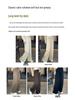 Women's 100% Pure Wool Wide Leg Knitted Pants - High Waist, Thickened, Casual, Long, Autumn/Winter Wear, Cashmere, Straight Leg.