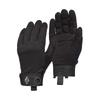 Black Diamond Crag Full Finger Rock Climbing Gloves for Belaying, Black, XL
