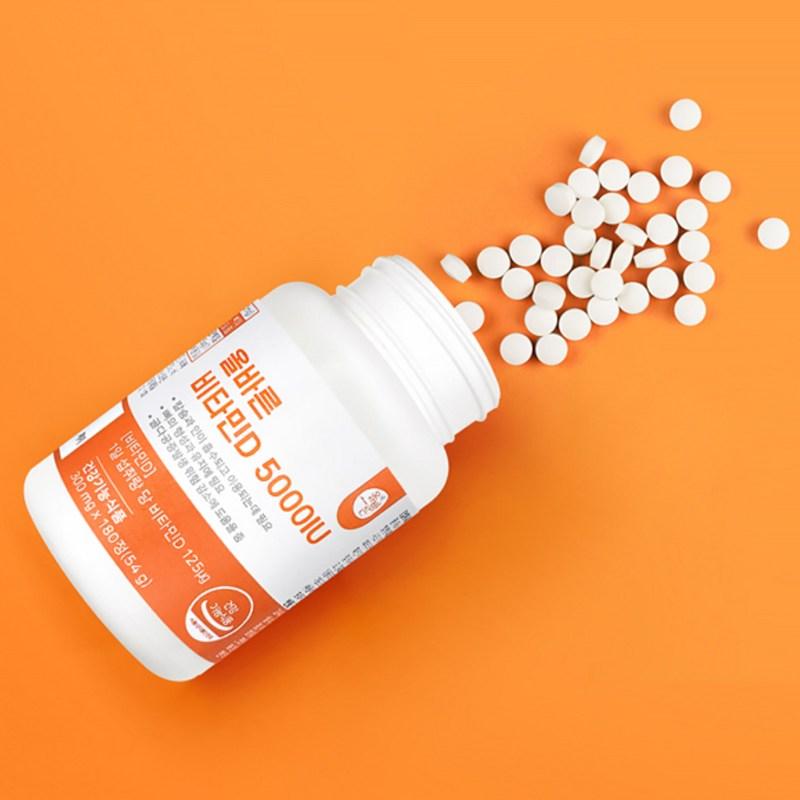 Proper Health Food Vitamin D 5000IU 54g, 180 Tablets, 1 Unit