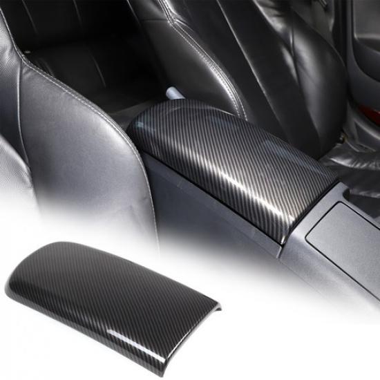 For Mitsubishi Eclipse 2006-2011 ABS Carbon Car Handrest Cover Armrest Box Trim
