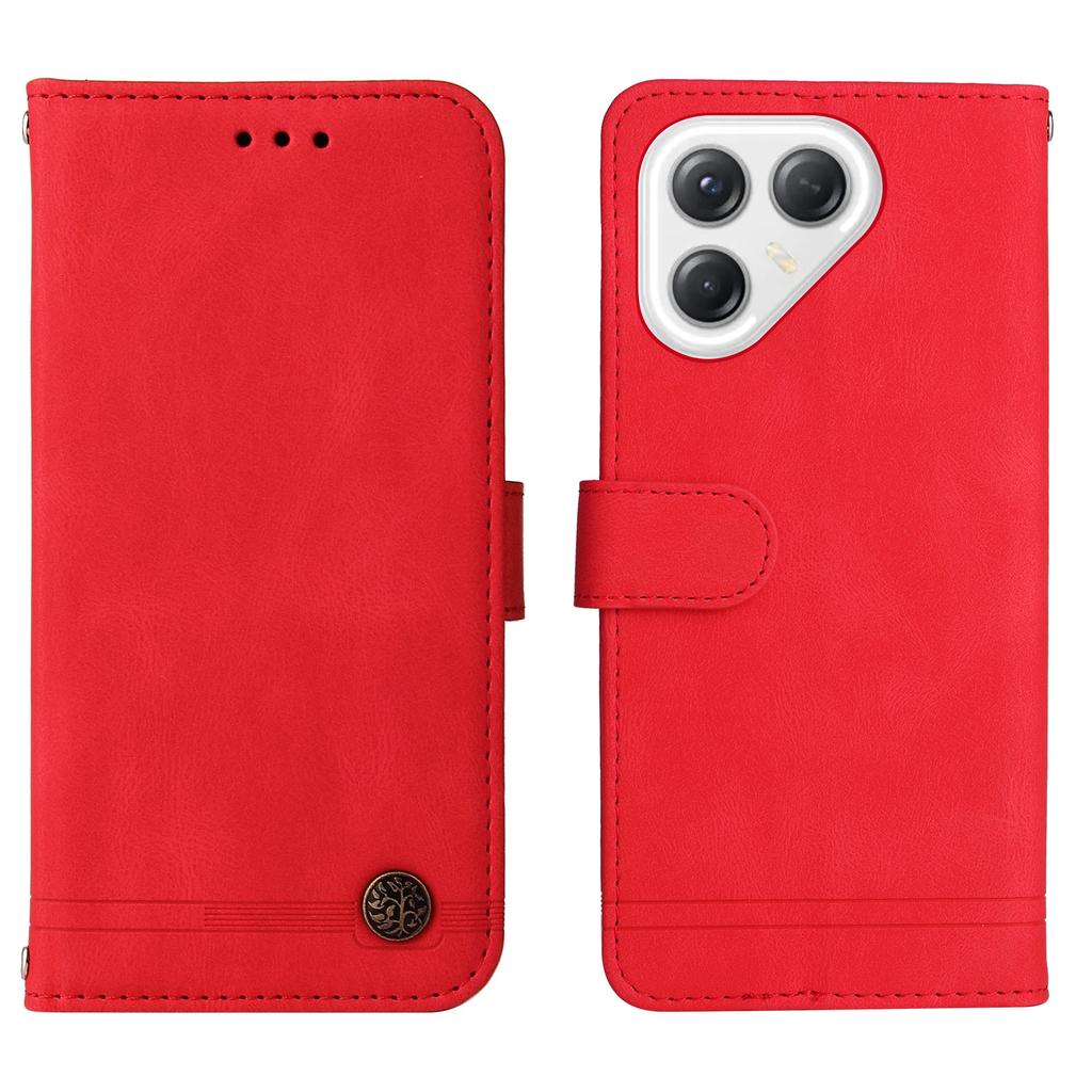 For TECNO Pova 7 Ultra 5G Leather Wallet Cases Skin Touch Phone Cover Stand with Strap