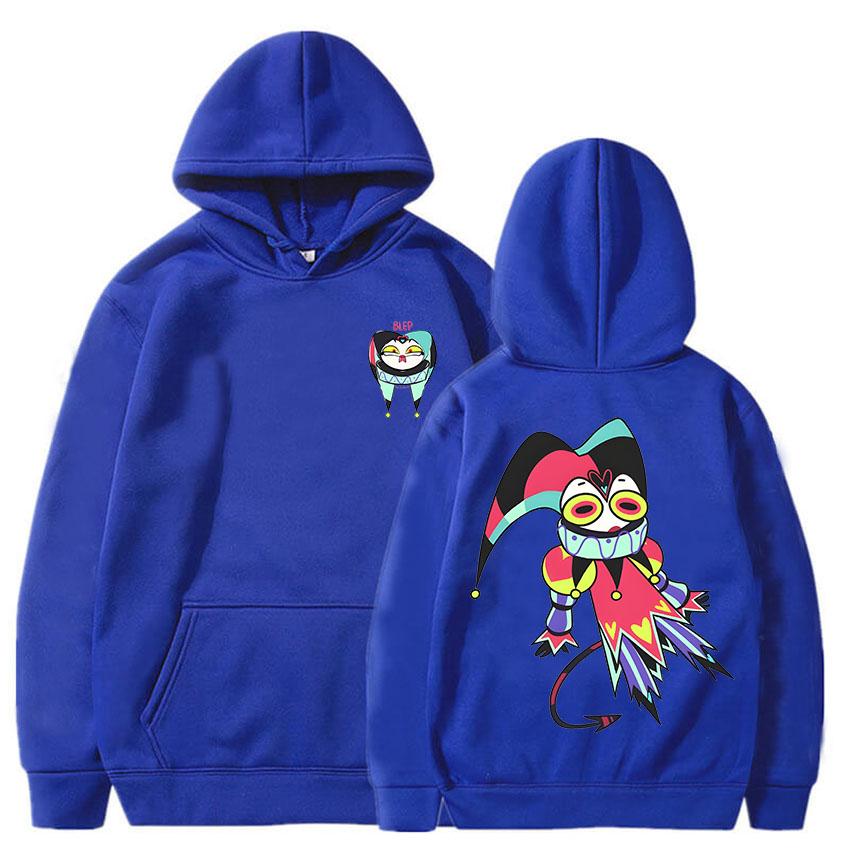 HelluvaBoss Hoodies Cartoon Print Comfortable Cute Sweatshirt With Hooded Harajuku Kawaii Clothes Sudaderas Japanese Anime Hoody