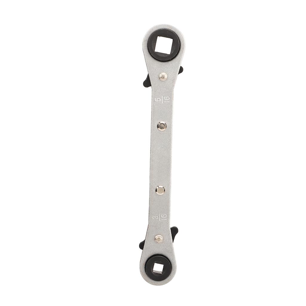 Ratcheting Service Wrench Refrigeration  Wratchet Spanner Tool for Air Conditioning Repair Service Wrench