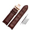Pasek do zegarka ze skóry naturalnej 22mm 23mm 24mm do Tissot T035.407A T035.617A 627A Pasek do zegarka Bransoletki Klamra motylkowa