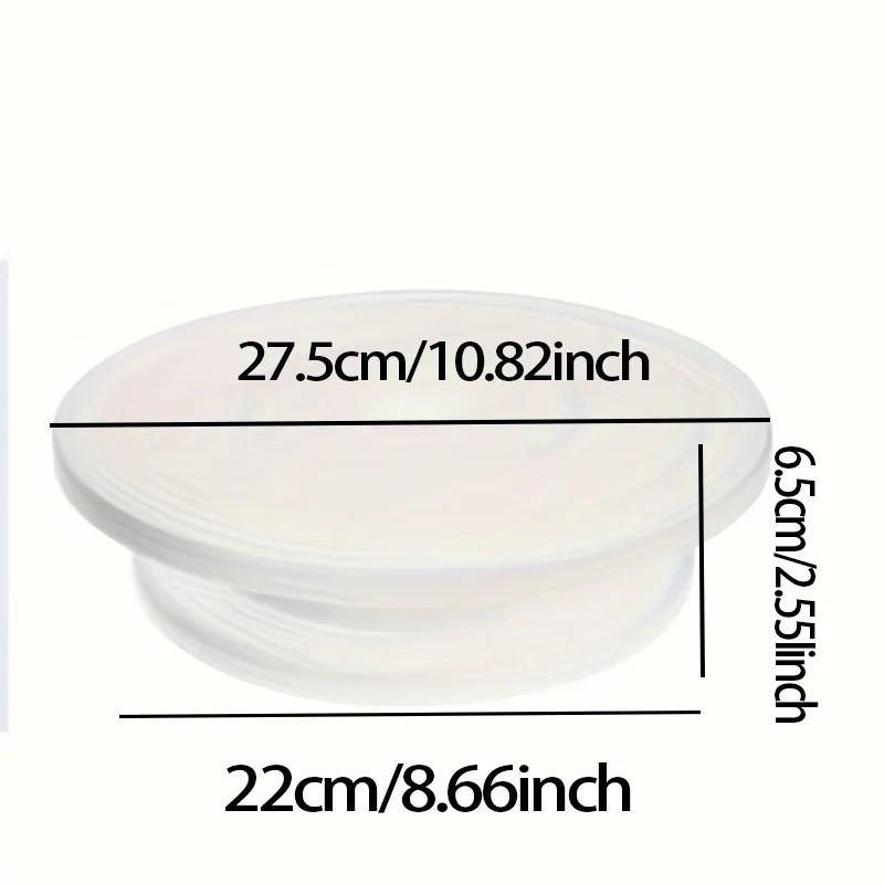 1pc Rotating Wheel, Carving Wheel Rotating Cake Wheel, Lightweight White Painting Wheel, Used for Painting Wheel, Cake Decoratio