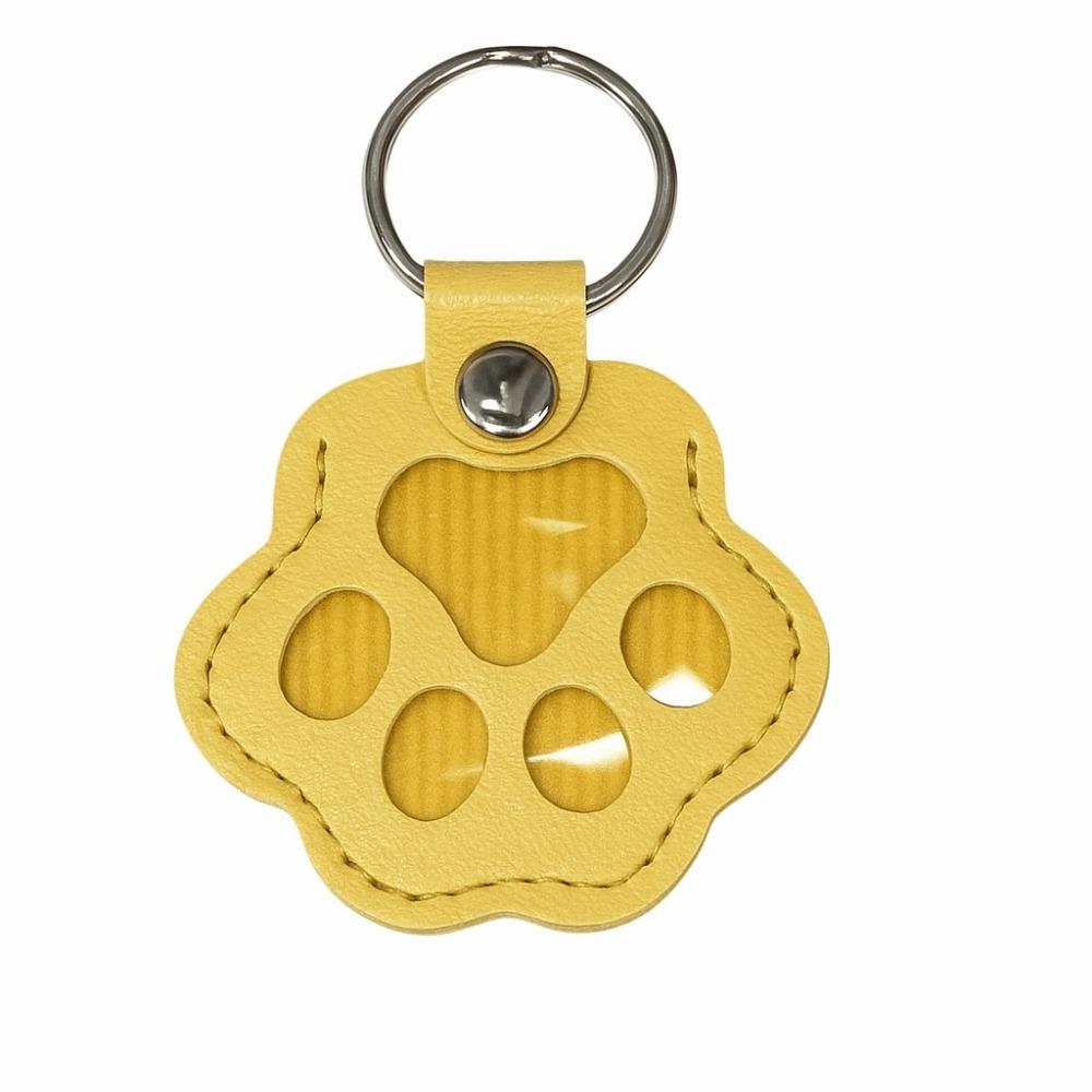 Kitty Cat Claw Keychain Creative Dogs Paw Pendant Exquisite Pet Hair Storage Bag  Backpack Decor