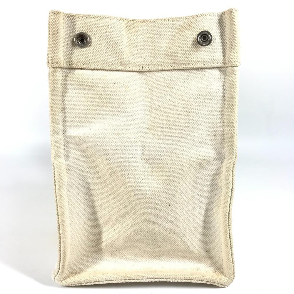 HERMES Bora Bora PM Hand Bag Tote Bag Canvas yellow