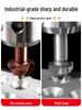 Straight Shank Single-Edge 3-Flute 45° Chamfering & Deburring Countersink Drill Bit, 90° Inner Hole Trimmer
