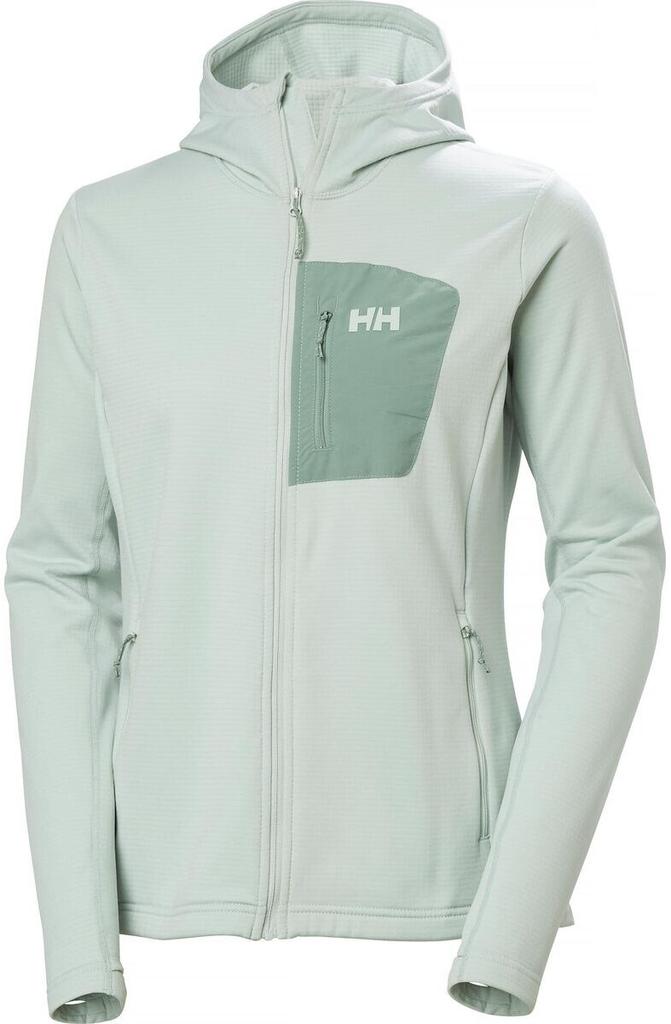 Куртка Helly Hansen женская Versalite флисовая с капюшоном (49556) зеленая