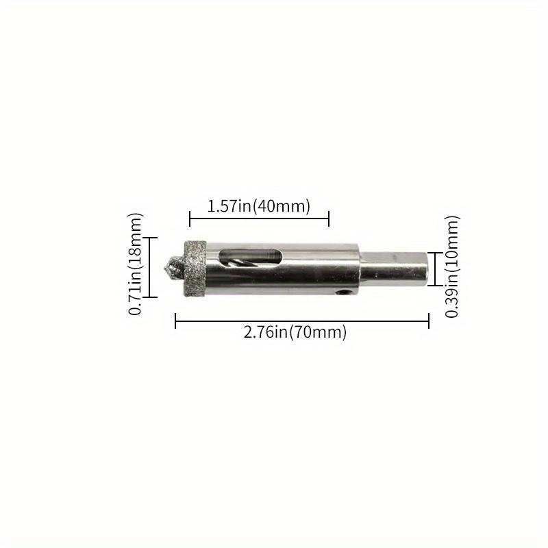 Ceramic Tile Hole Drill Glass Hole Opener Twist Center Drill with Positioning Drill Drilling Artifact